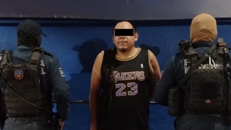 Detienen a hombre con sustancias y báscula en el Cerro del Cuarto en Guanajuato