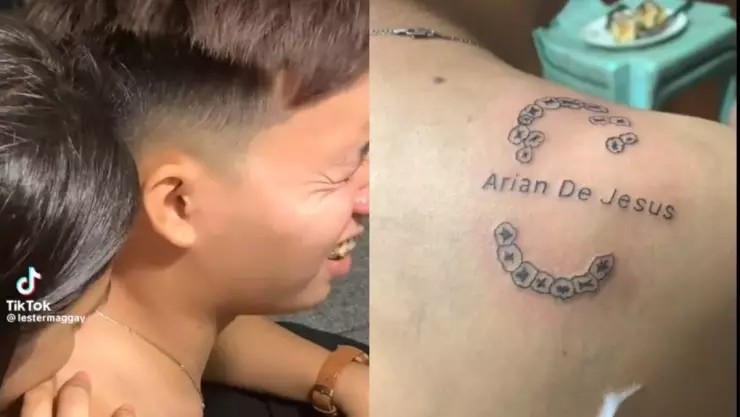 Joven se tatúa la mordida de su novia y lo tunden en redes