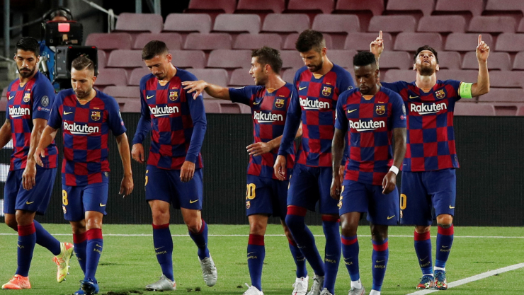 Paseo en el Camp Nou y el Barcelona a Cuartos de Final