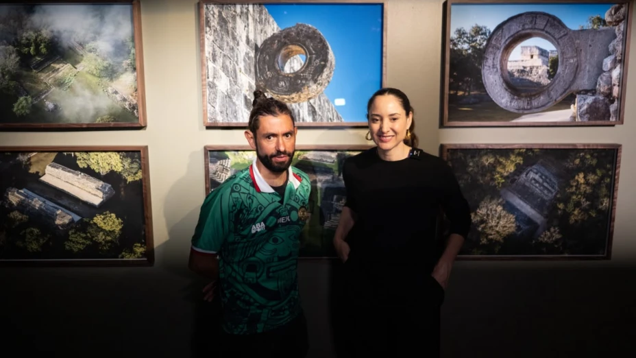 Santiago Arau y Claudia Curiel de Icaza