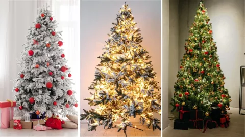 7 ideas hermosas para reemplazar la estrella en el árbol de Navidad: se verá bellísimo con la decoración