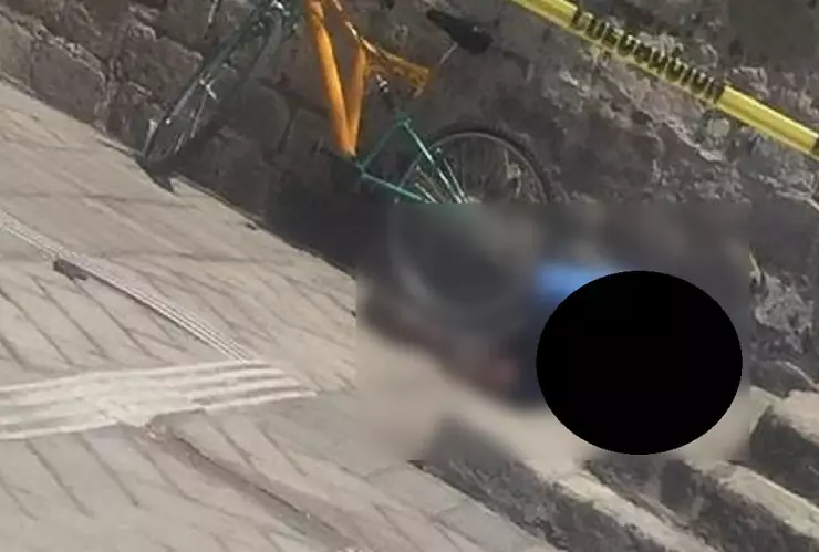 muere afuera del Ex Convento de Huejotzingo