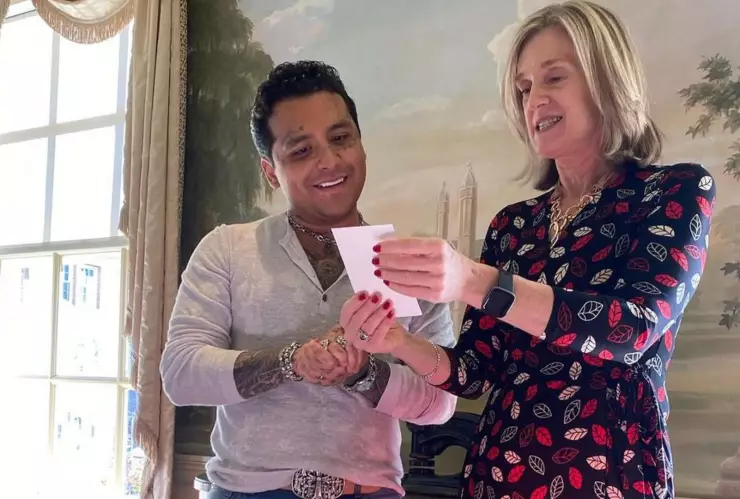 Christian Nodal en Harvard