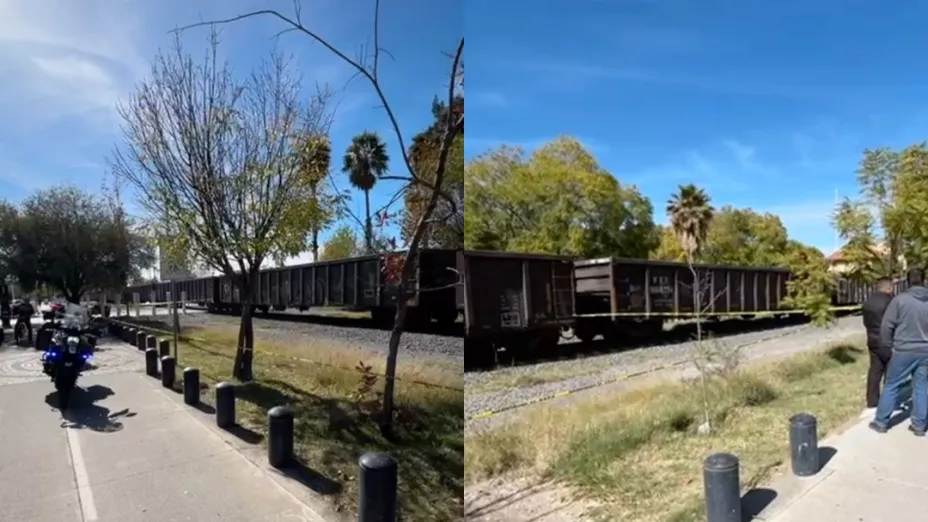 ¡Terrible! Hombre muere atropellado por el tren en Aguascalientes