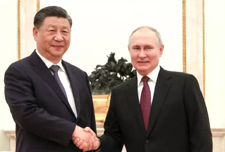 El presidente de Rusia, Vladímir Putin, recibió en Moscú a Xi Jinping, mandatario chino, en medio de la guerra en Ucrania.