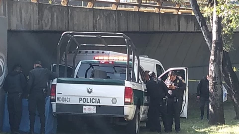 cuerpo calcinado puente Gustavo A. Madero