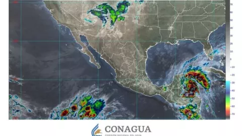 Nadine intensas lluvias