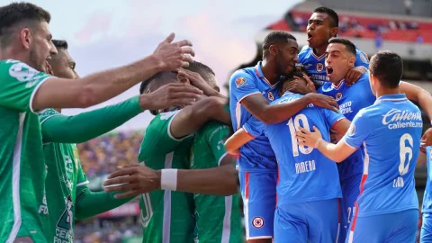 Cruz Azul vs León.