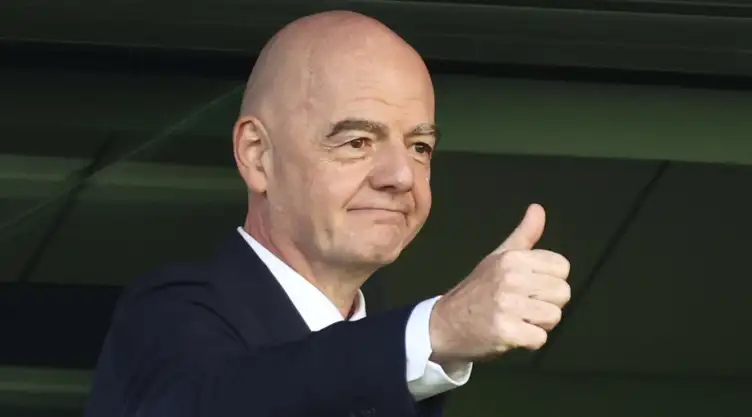 El presidente de la FIFA Gianni Infantino.