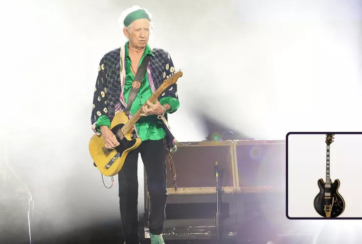 De los Rolling Stones al coleccionismo: Keith Richards y Gibson revelan su ES-355 definitiva