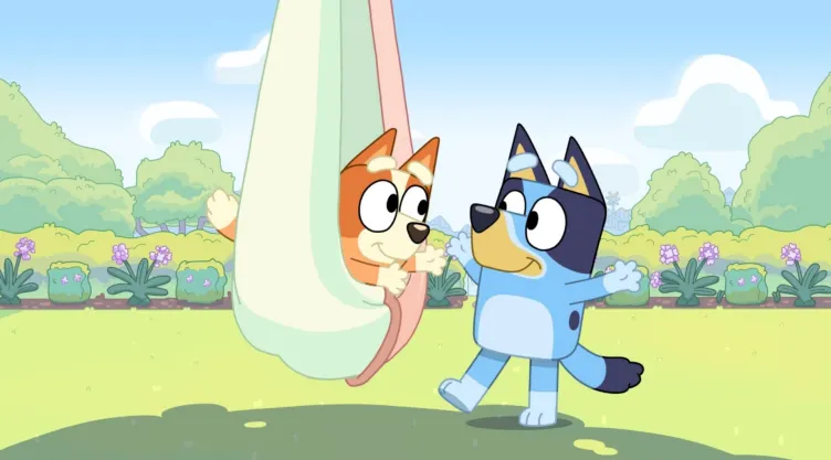 capítulos de bluey niños paciencia con hermanos menores