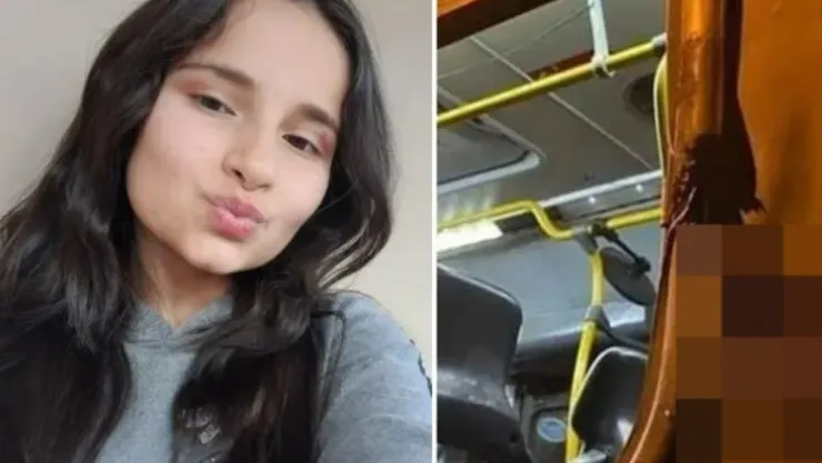 Niña muere al asomarse por la ventana del autobús para despedirse de sus amigos en Brasil