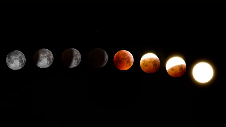 Eclipse Lunar 2025; ¿dónde se verá la Luna Roja hoy 7 de septiembre