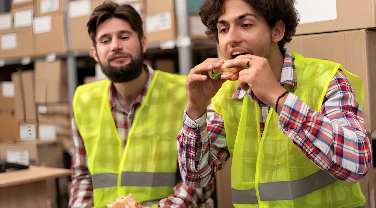 Comer en el trabajo