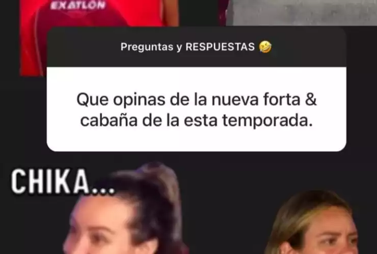 Ana Lago reacciona a la nueva barraca metálica de Exatlón.