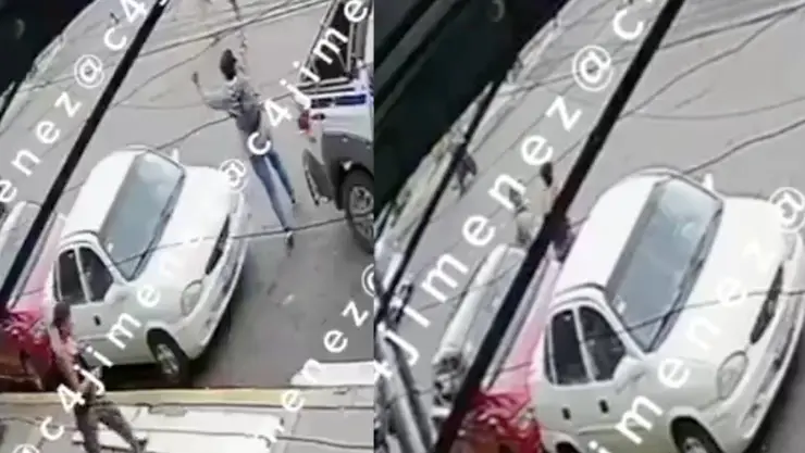 joven embarazada atacada arma blanca