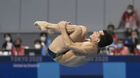 Osmar Olvera clavadista mexicano Tokyo 2020