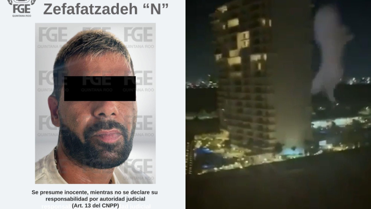 VIDEO: Detienen a extranjero por lanzar un perro desde el piso 8 de un hotel en Cancún