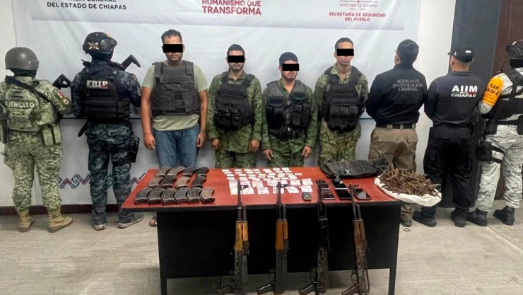 Cuerpos Cintalapa, detenidos Jiquipilas