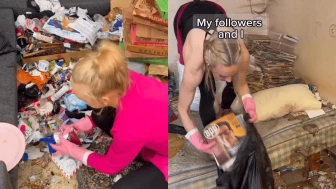 La influencer que se ha hecho viral y millonaria por limpiar casas extremadamente sucias.png
