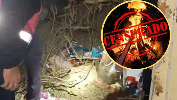 Mujer quema a su hija