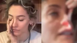 Paris Jackson muestra perforación nasal causada por drogas: explica por qué no se someterá a cirugía