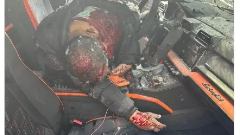 VIDEO | Así quedó el cuerpo de uno de los fallecidos tras la balacera en la colonia Santa Eduwiges