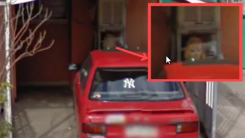 Niña fantasma en Google Maps