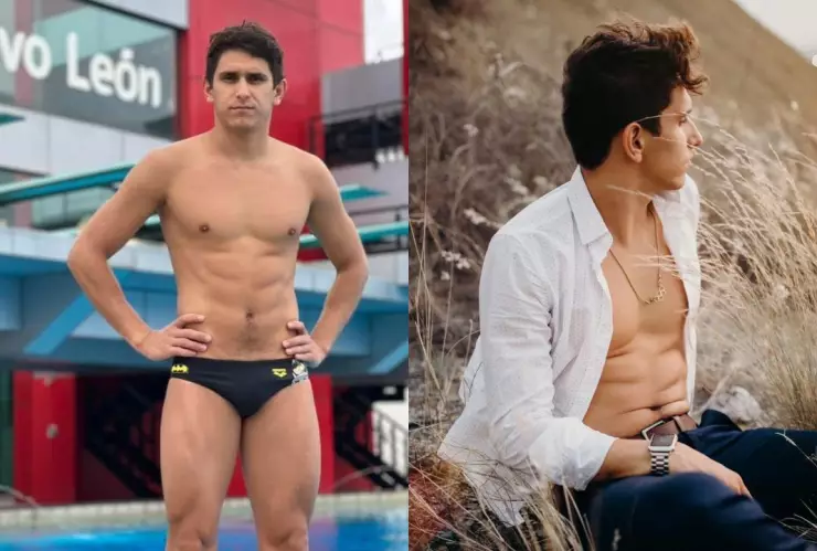 Diego Balleza clavadista