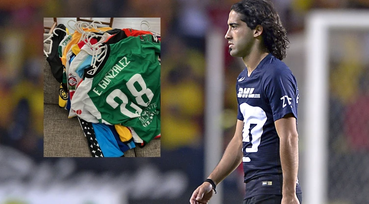 Matias britos, Pumas, Liga Mx, robo camisetas