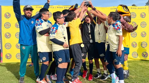 El Club América fomenta el Nido Águila Coapa en busca de nuevos talentos