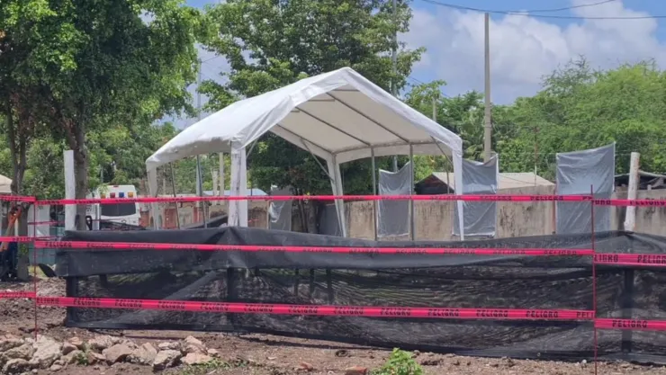 Exhumación en el Panteón 21 de Marzo