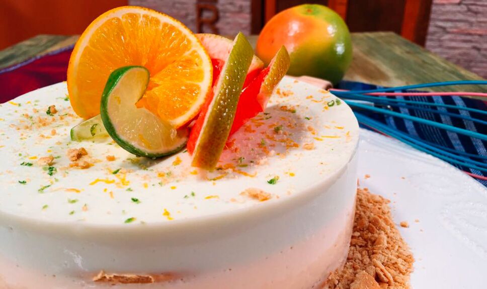 Receta Carlota de cítricos