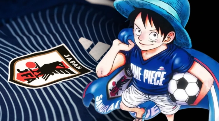 One Piece se une a la Copa Mundial de la FIFA 2026 con la selección de Japón