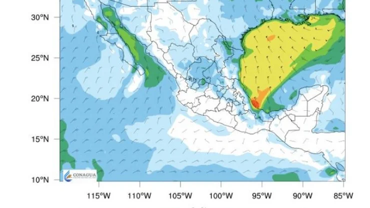 Frente Frío 29 bajará la temperatura en gran parte del país hasta este lunes