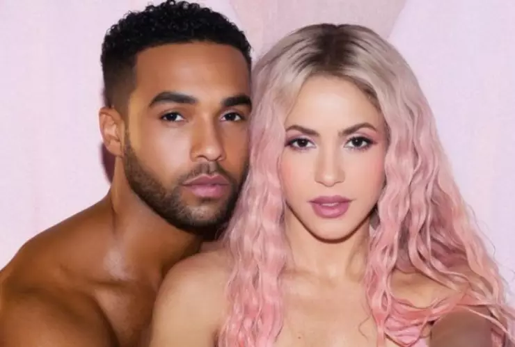 Lucien Laviscount dedicó elogios a Shakira