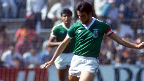 Tomás Boy con la selección mexicana