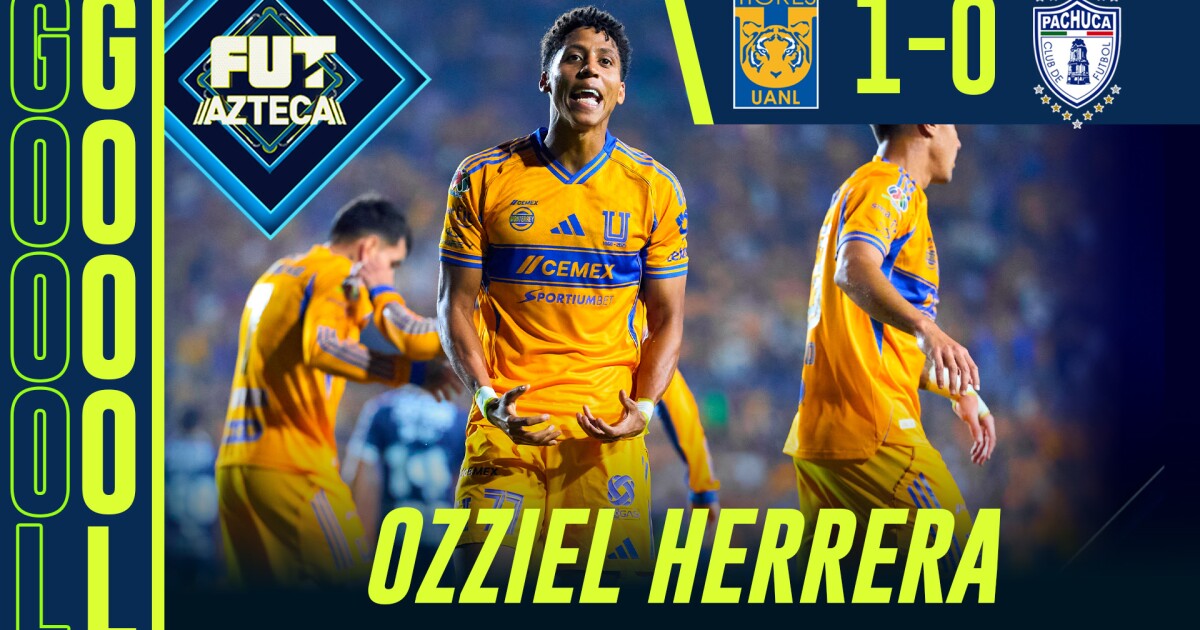 Tigres vence a Pachuca con gol de Ozziel Herrera (1-0) | J7 - deportes news from TV Azteca
