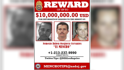 Nemesio Oseguera Cervantes, “El Mencho”.