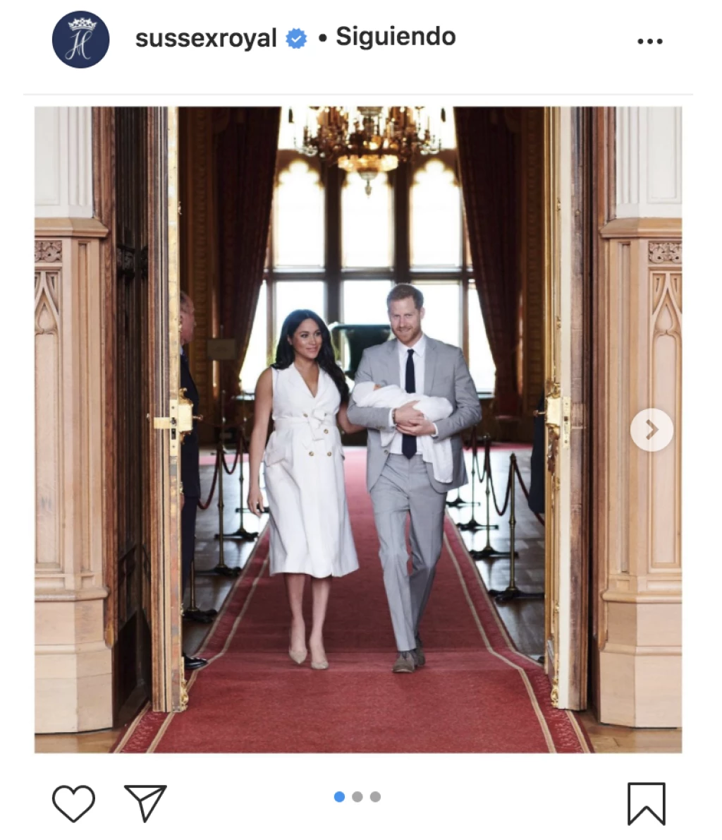 Meghan Markle y el príncipe Harry