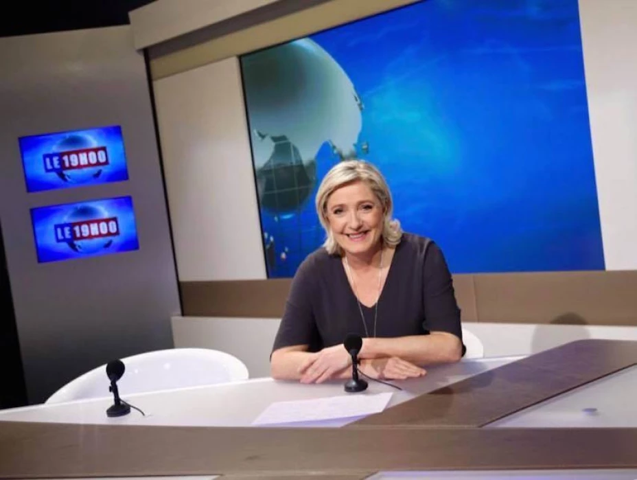 Torre Trump visita Le Pen