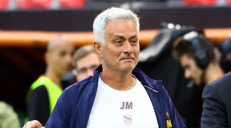 Jose Mourinho, técnico de la Roma