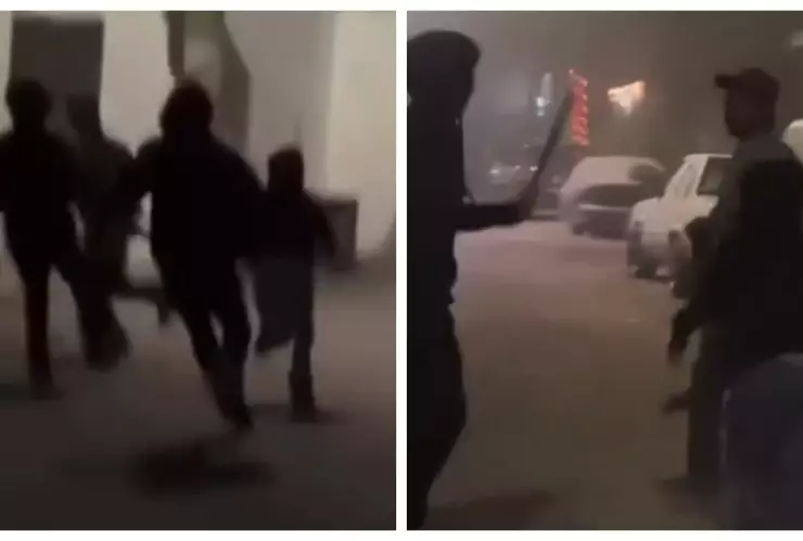 Detienen a menores de edad por presunto robo y agresión con machete en Hermosillo