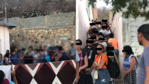 Secuestro masivo Salina Cruz Oaxaca 85 migrantes liberan