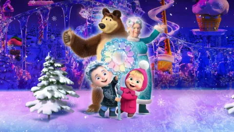 Masha y El Oso: los especialistas recomiendan que los niños siempre estén acompañados de adultos.