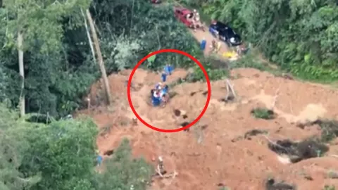 VIDEO Deslave en Malasia deja al menos 8 muertos y 60 desaparecidos