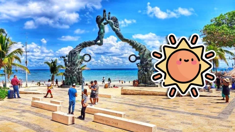 Playa del Carmen_ Esta será la hora con más CALOR HOY 8 de marzo de 2026.webp