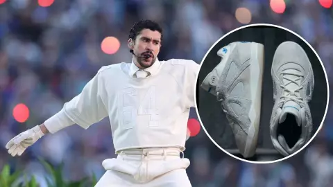 ¿Cuánto cuestan los tenis que Bad Bunny usó en el Super Bowl 2026? Ya están casi AGOTADOS