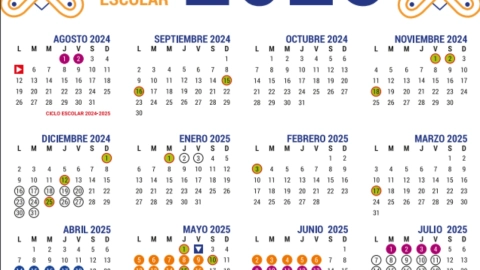 Calendario-UNAM-2024-2025