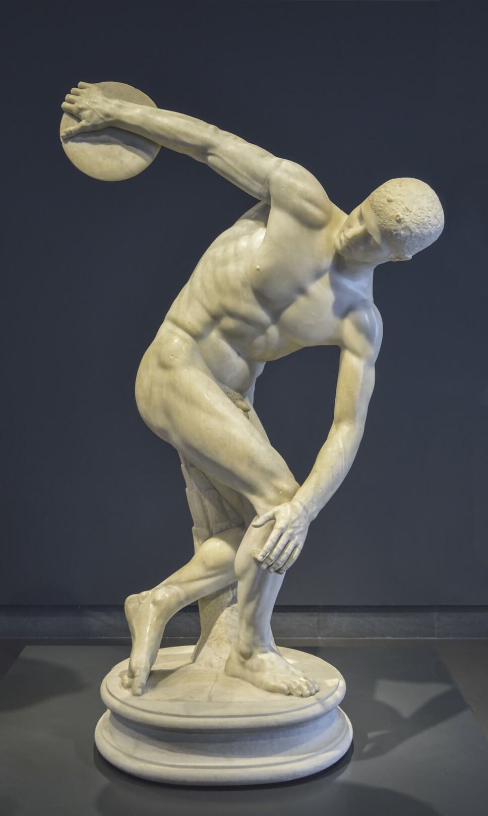 estatua discobolus